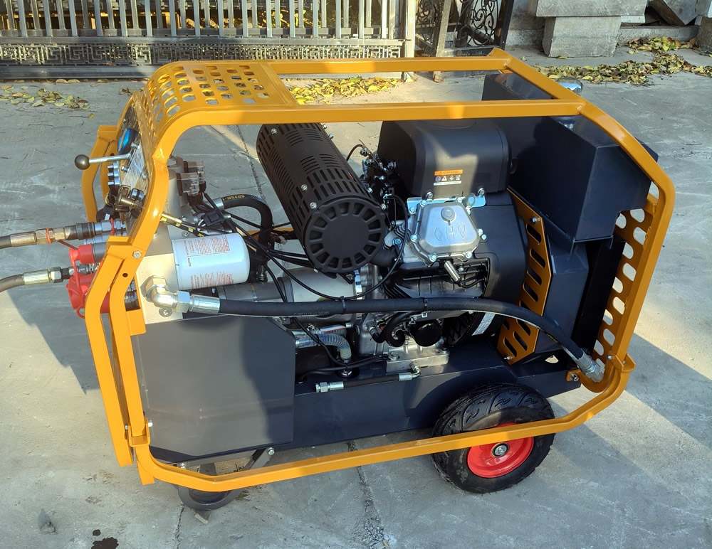 奔馬35HP便攜式小型液壓動(dòng)力站STP35-80